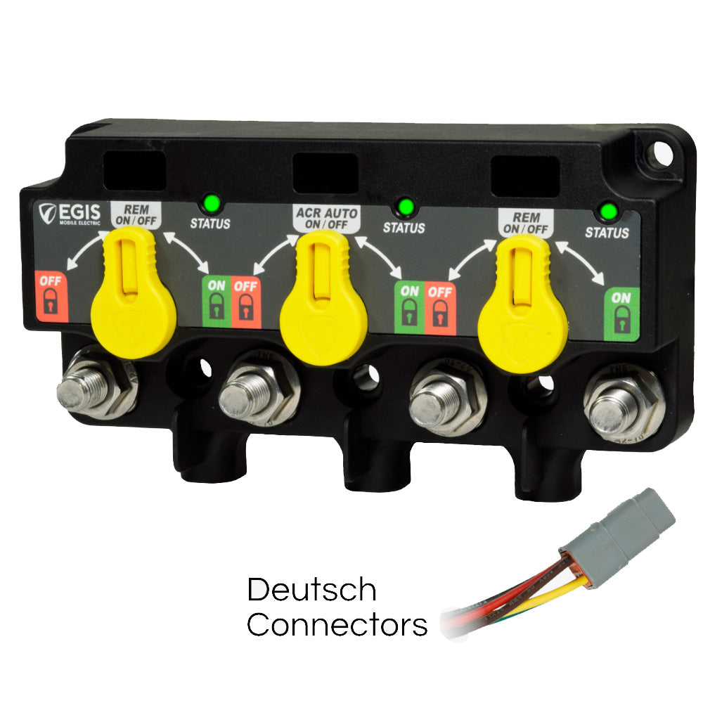 Egis XD Series Triple Flex 2 Relay-ACR-Relay w/Knobs 3X DTM Connector