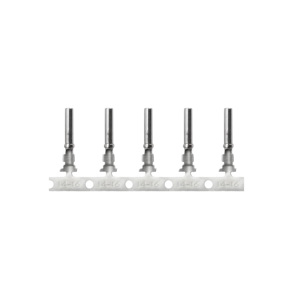 Pacer Deutsch Stamped Formed Contacts f/14-18 AWG Wire - Socket Cavity Style - 100 Pack