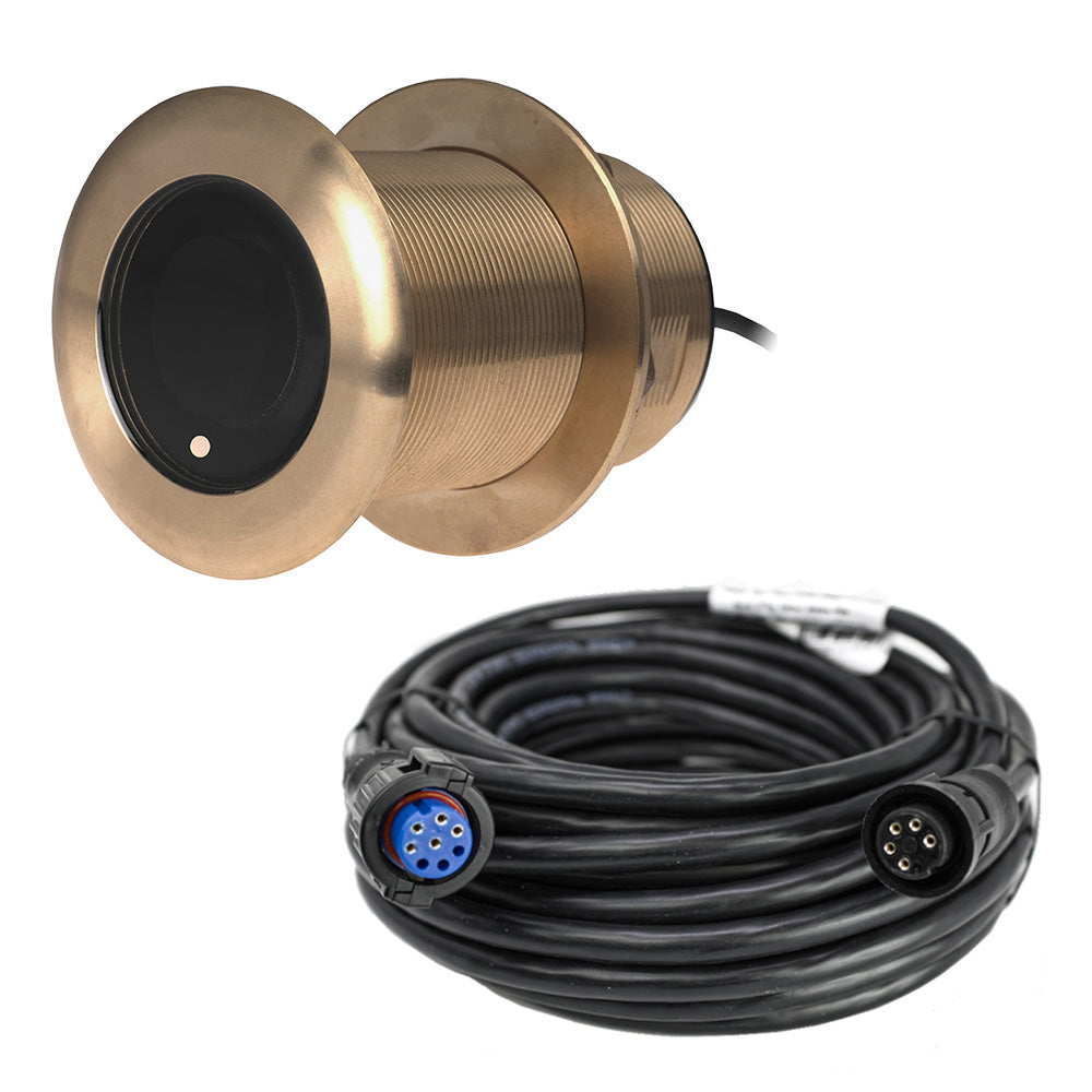 Airmar B60 Thru-Hull Transducer 12 Tilt, 8-Pin Garmin Connector, Depth Temperature