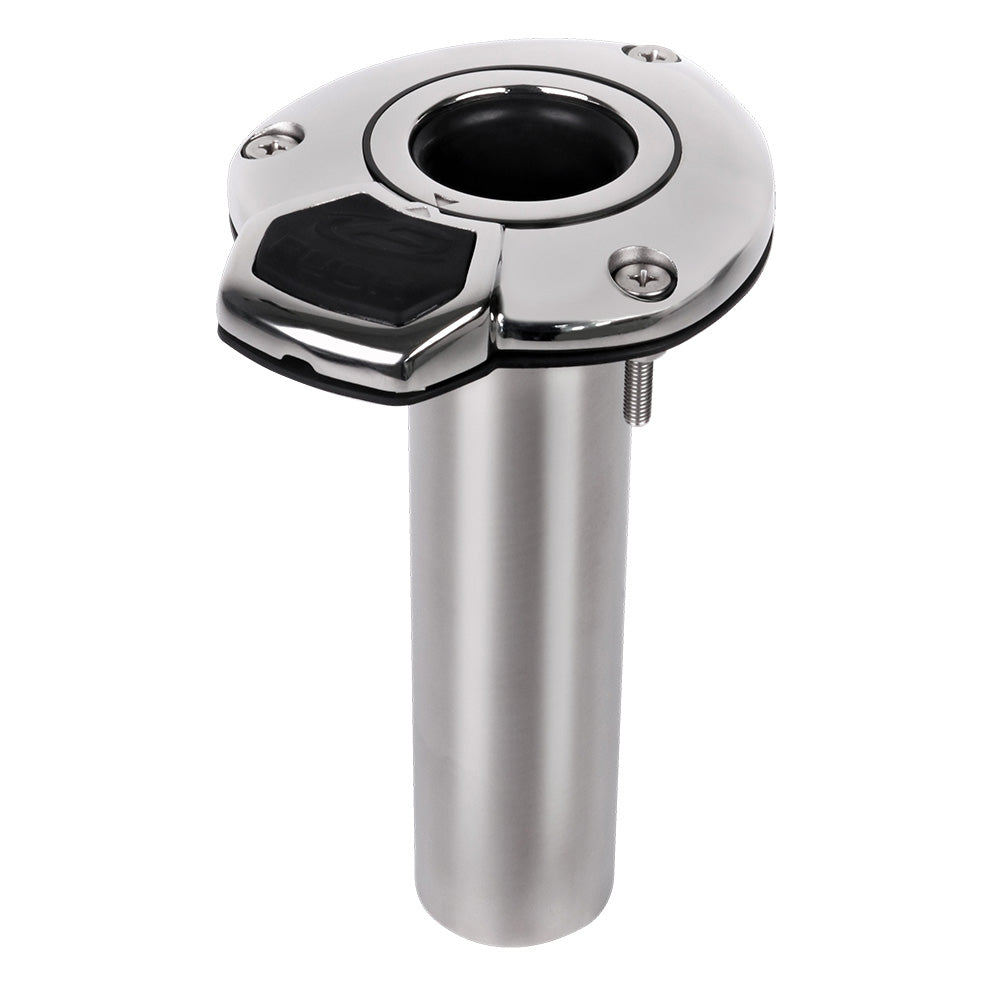 Exploding Fish EVO-360 Flush Mount Rotating Rod Holder w/8.5" Tube at 0 Degrees
