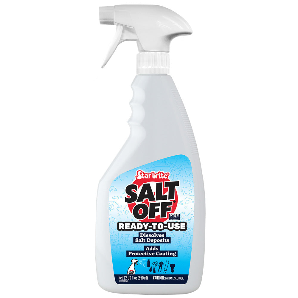Star brite Salt Off - Ready-To-Use - Salt Remover Wash Engine Flush - 22 oz