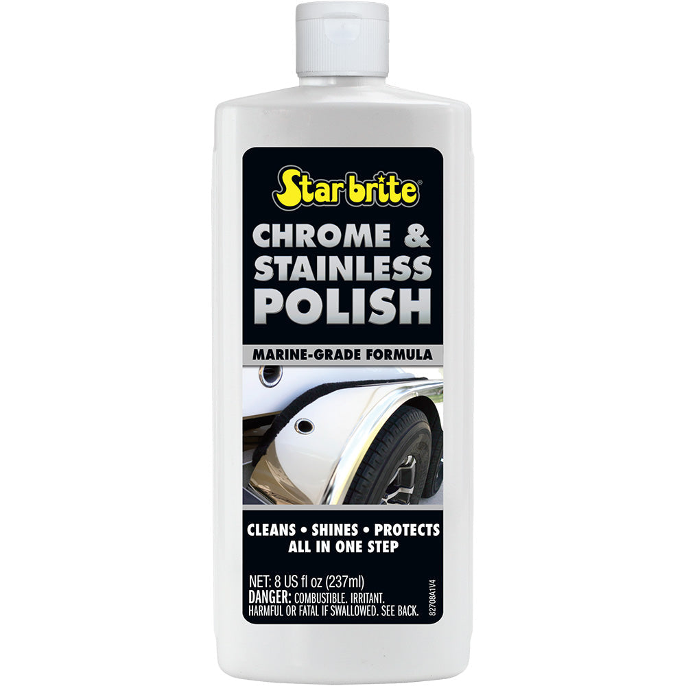 Star brite Chrome Stainless Polish - Marine Grade Formula - 8 oz