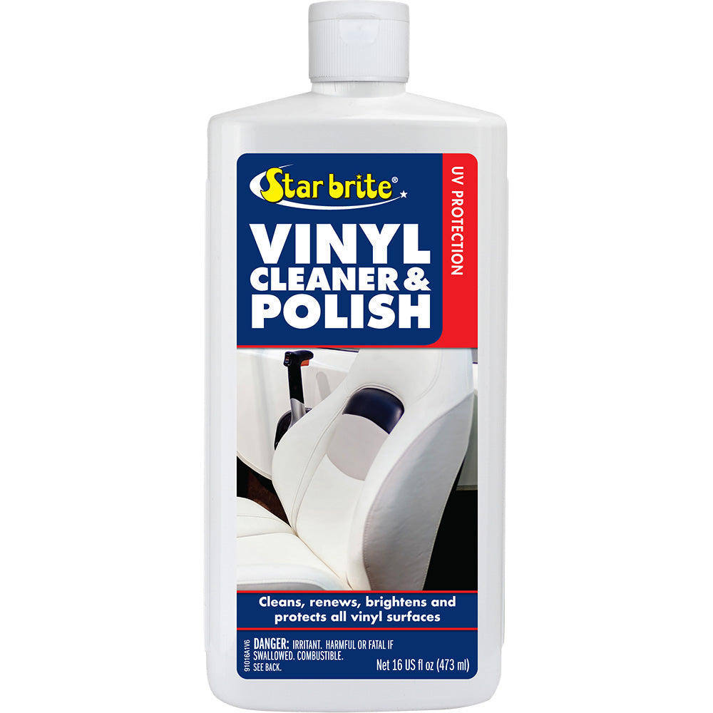 Star brite Vinyl Cleaner Polish - UV Protection - 16 oz
