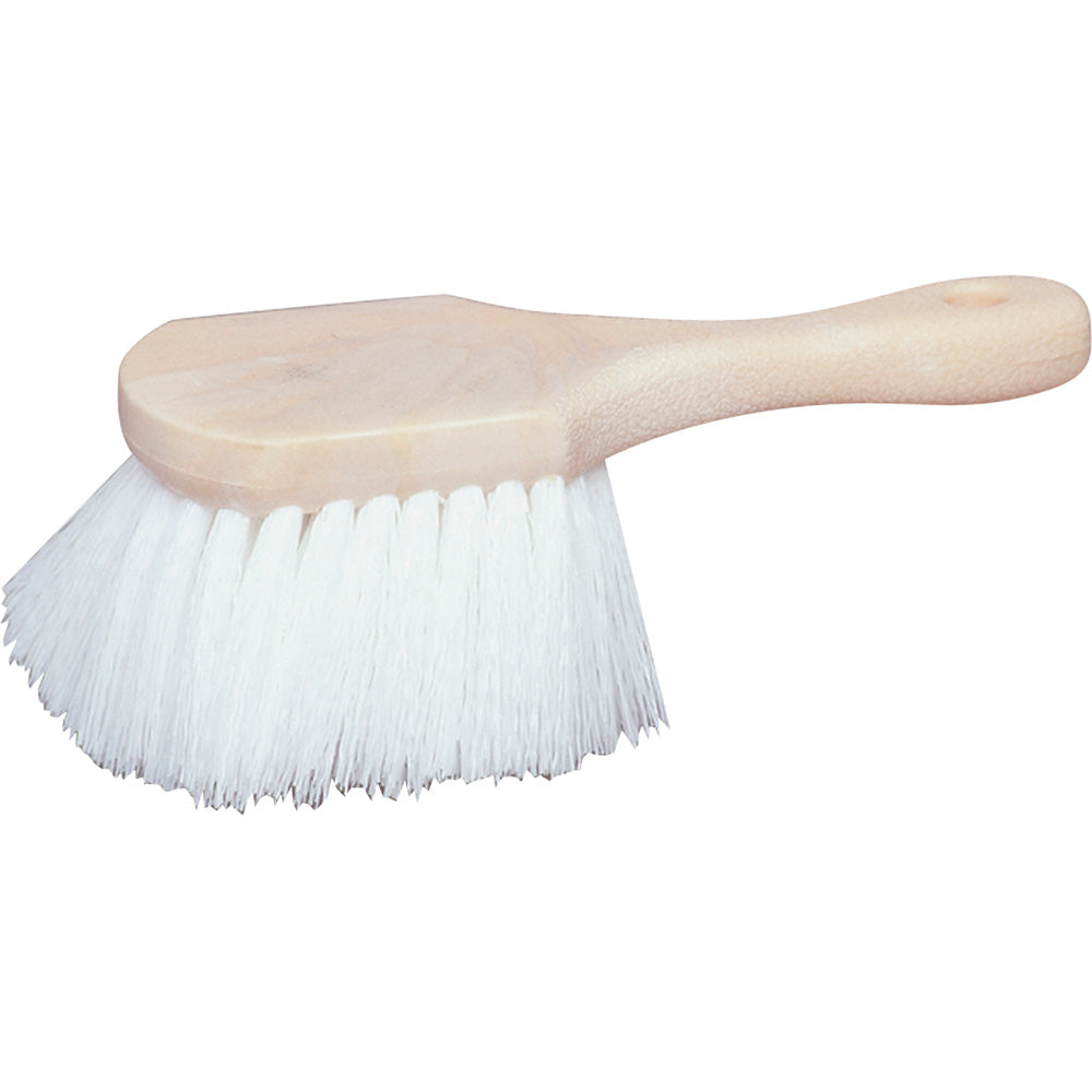 Star brite Marine-Grade Short Handle Scrub Brush Durable Star Prene Fiber