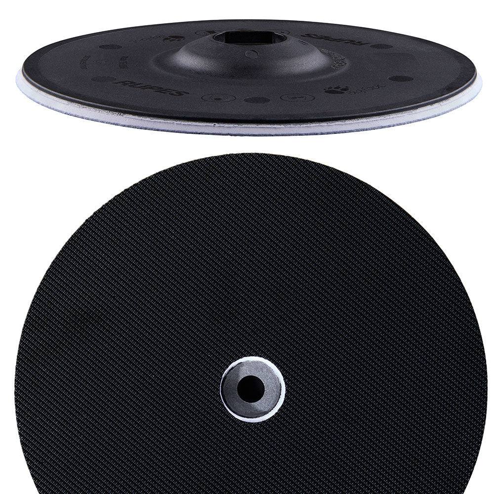 RUPES PrecisionPro Backing Plate - 125mm/5" - Velcro M8 Bolt Shroud Lubricant