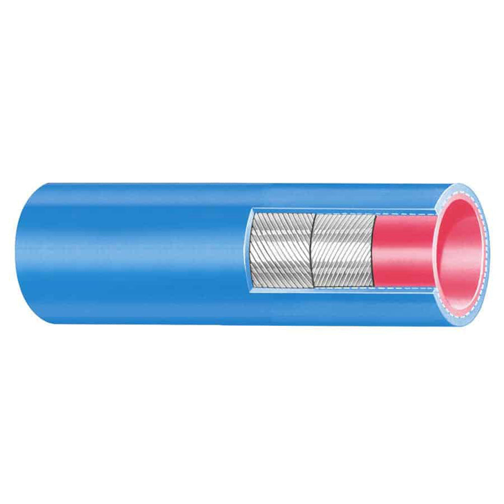 Trident Marine 5/8" x 50' Silicone Rubber Heater Hose - Blue