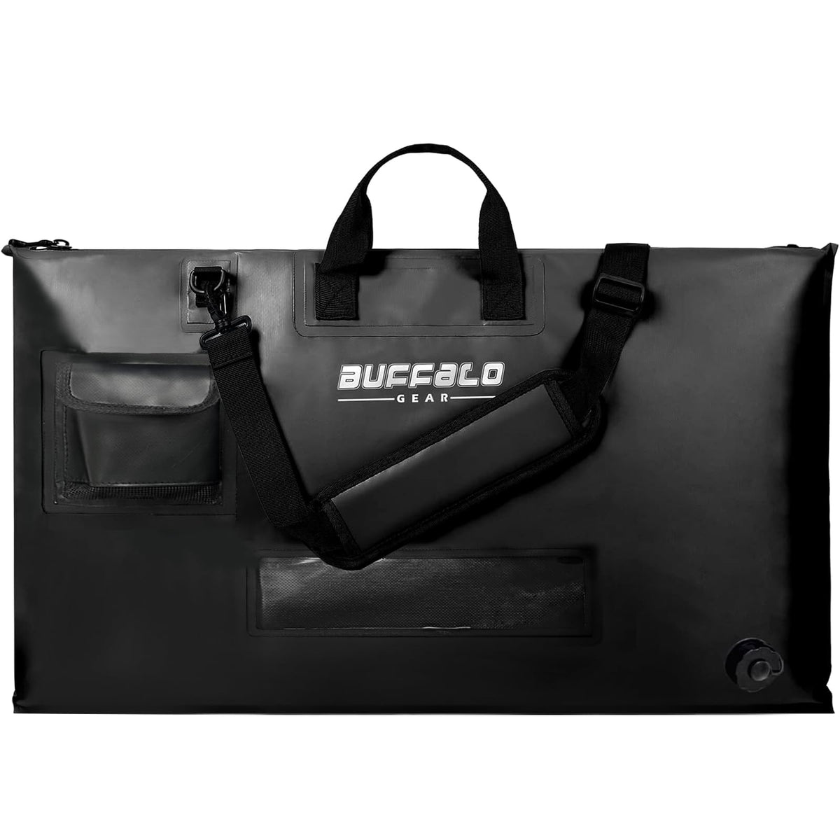 32'' Waterproof Fish Bag With Aerator Pocket for Live Bait