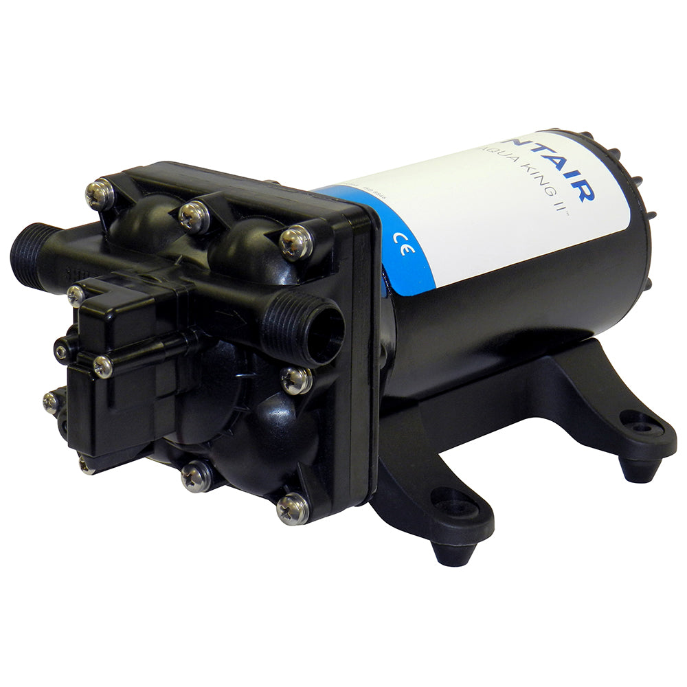 Shurflo by Pentair AQUA KING II Supreme 5.0 (24 VDC) Fresh Water Pump w/Strainer Fittings