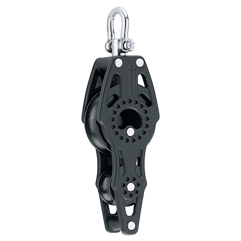 Harken 40mm Carbo Air Fiddle Block w/Swivel Becket