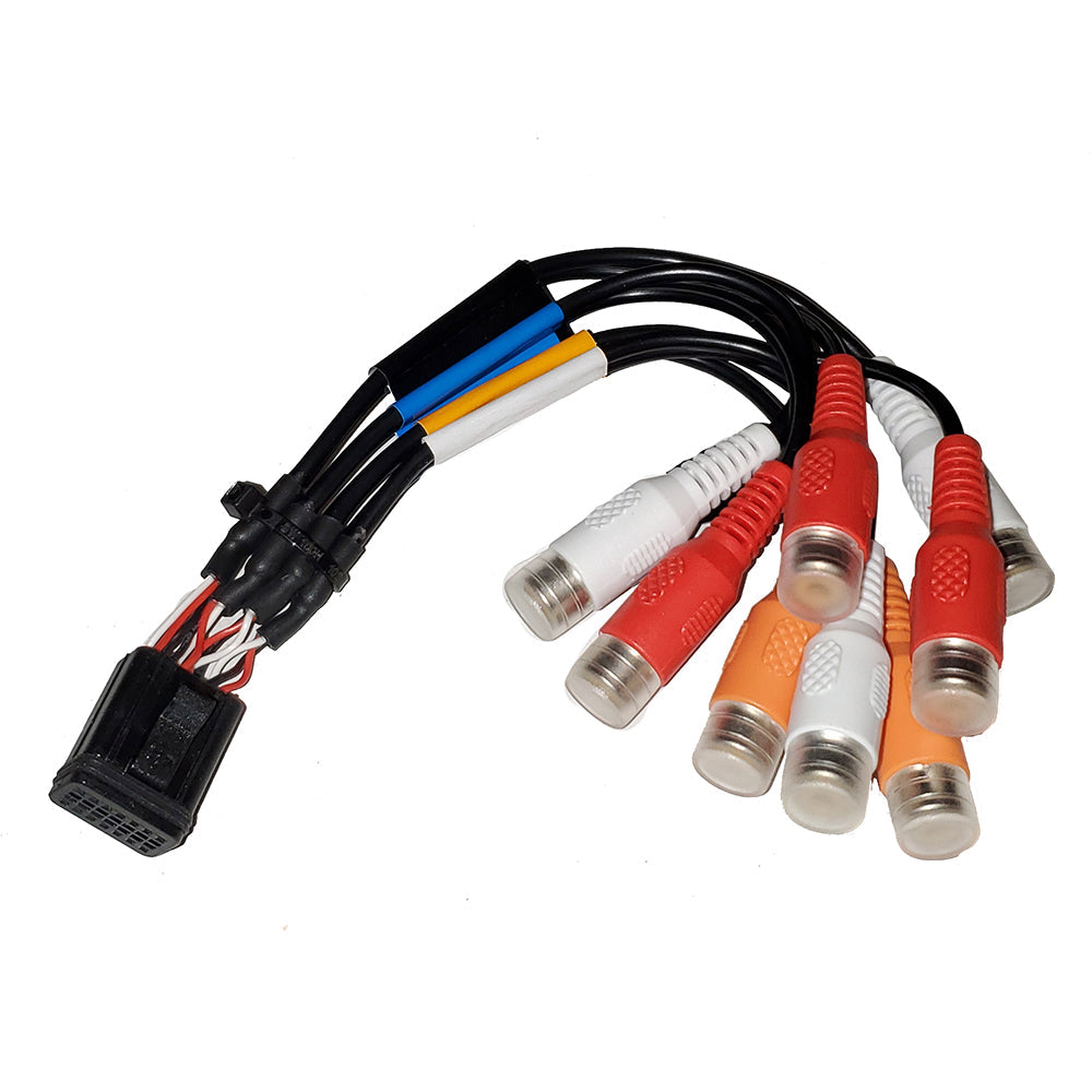 Fusion Wire Harness f/ MS-RA670 MS-RA770 Stereo - Zone 1 2 (B Port-RCA)