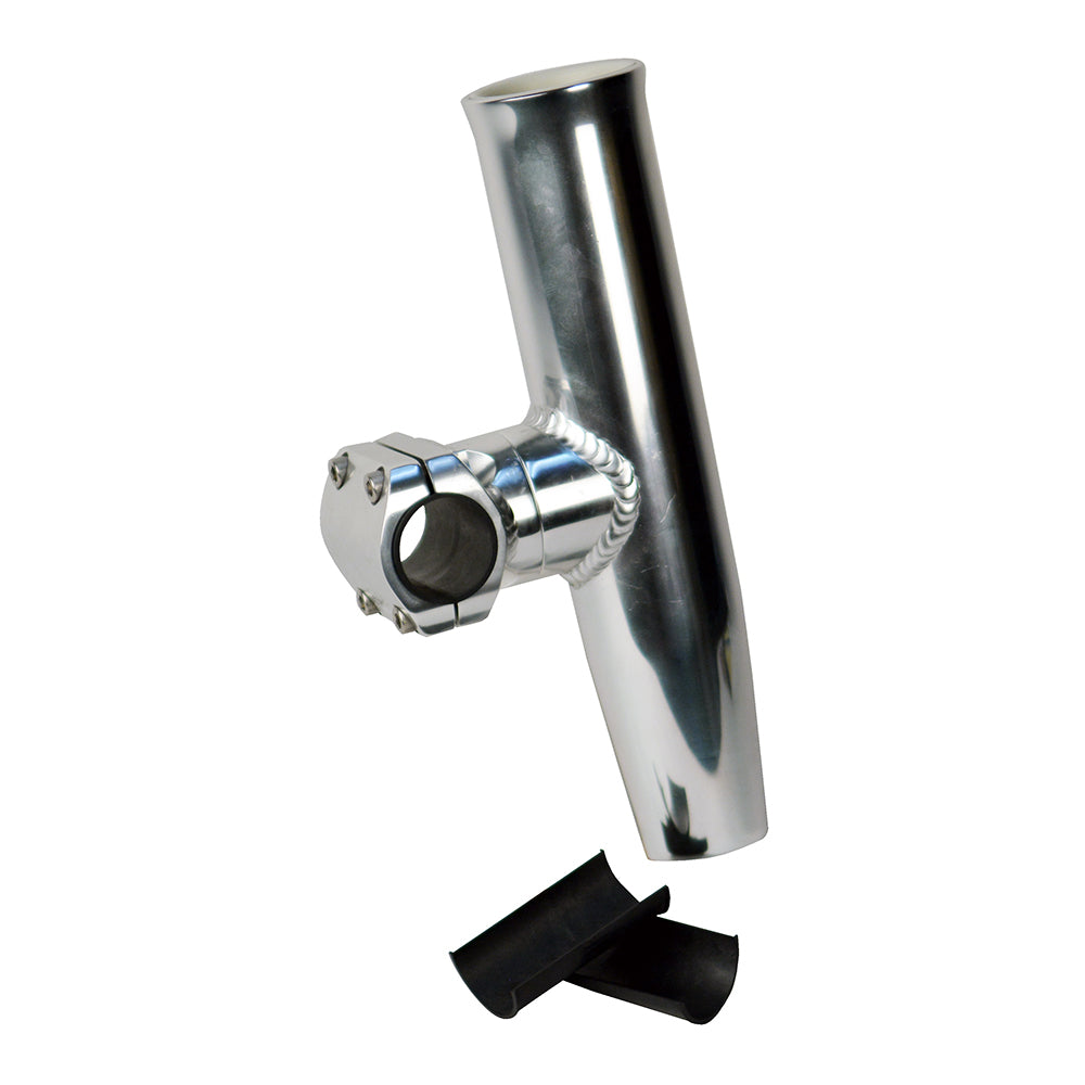 C.E. Smith Adjustable Mid Mount Rod Holder Aluminum 1-1/4" or 1-5/16" w/Sleeve Hex Key