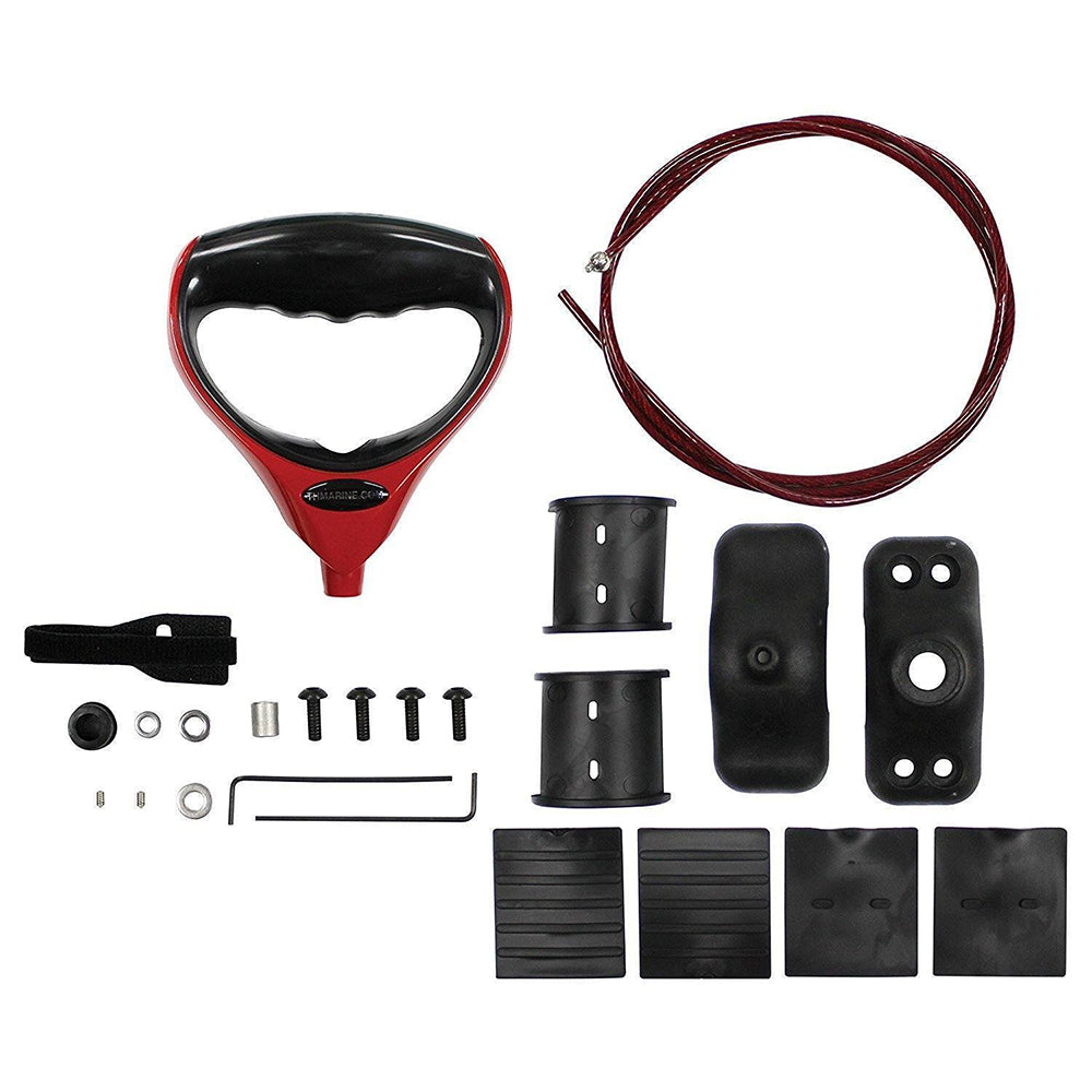 T-H Marine G-Force Trolling Motor Handle Cable w/Trolling Motor Clamp - Red
