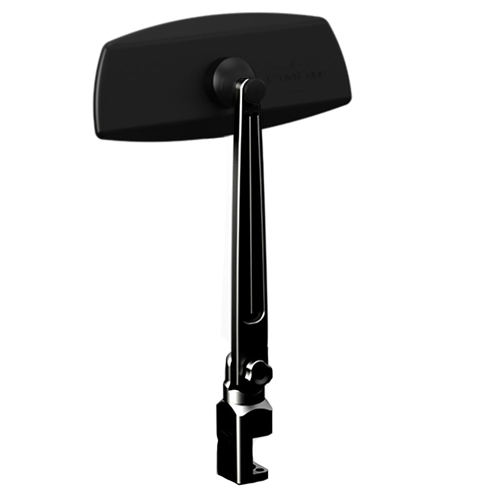 PTM Watersports Pontoon Mirror/Bracket Kit w/VR-100 Pro PCX-200 (Black)
