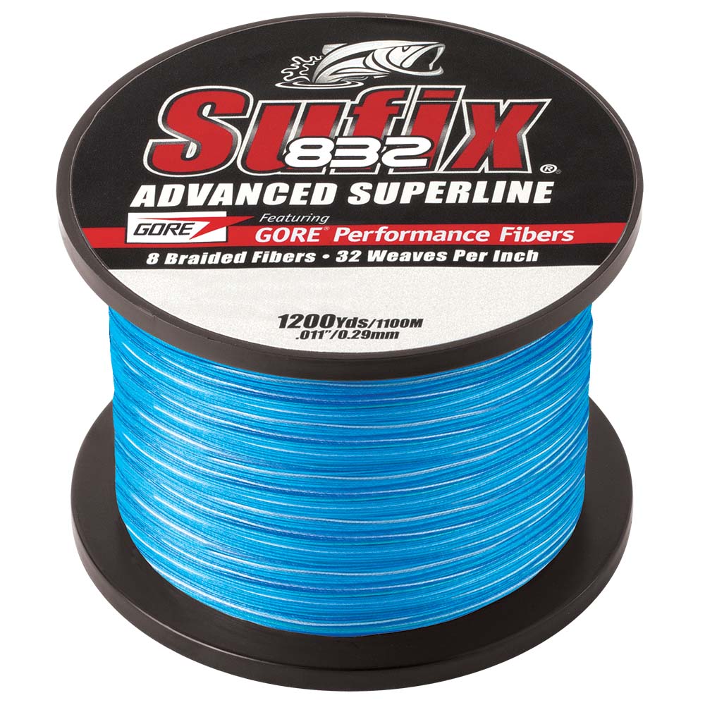 Sufix 832 Advanced Superline Braid - 20lb - Coastal Camo - 1200 yds