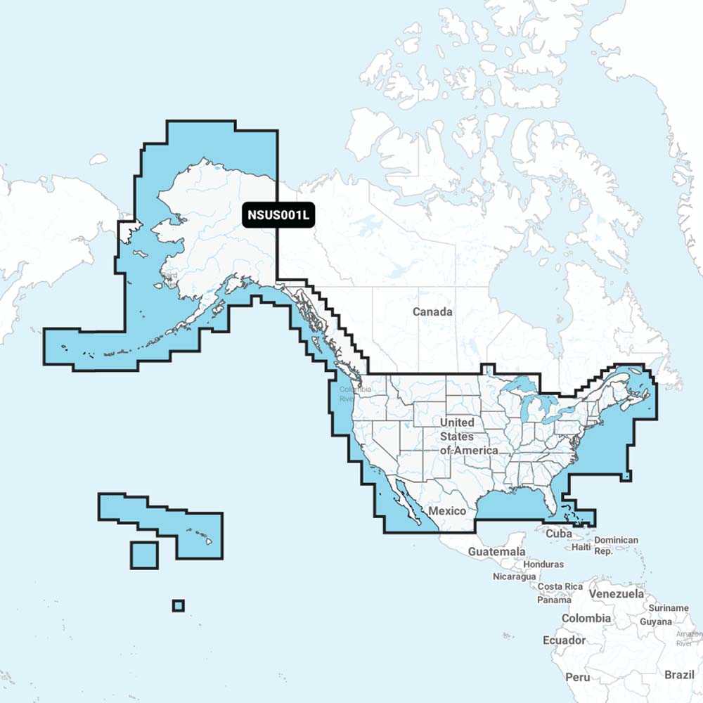 Garmin Navionics+ NSUS001L US Coastal Canada