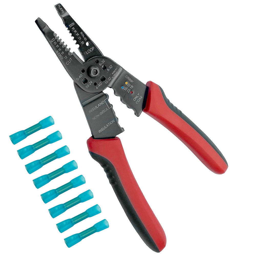T-H Marine Heat Shrink Kit w/6-In-1 Wire Tool Connectors