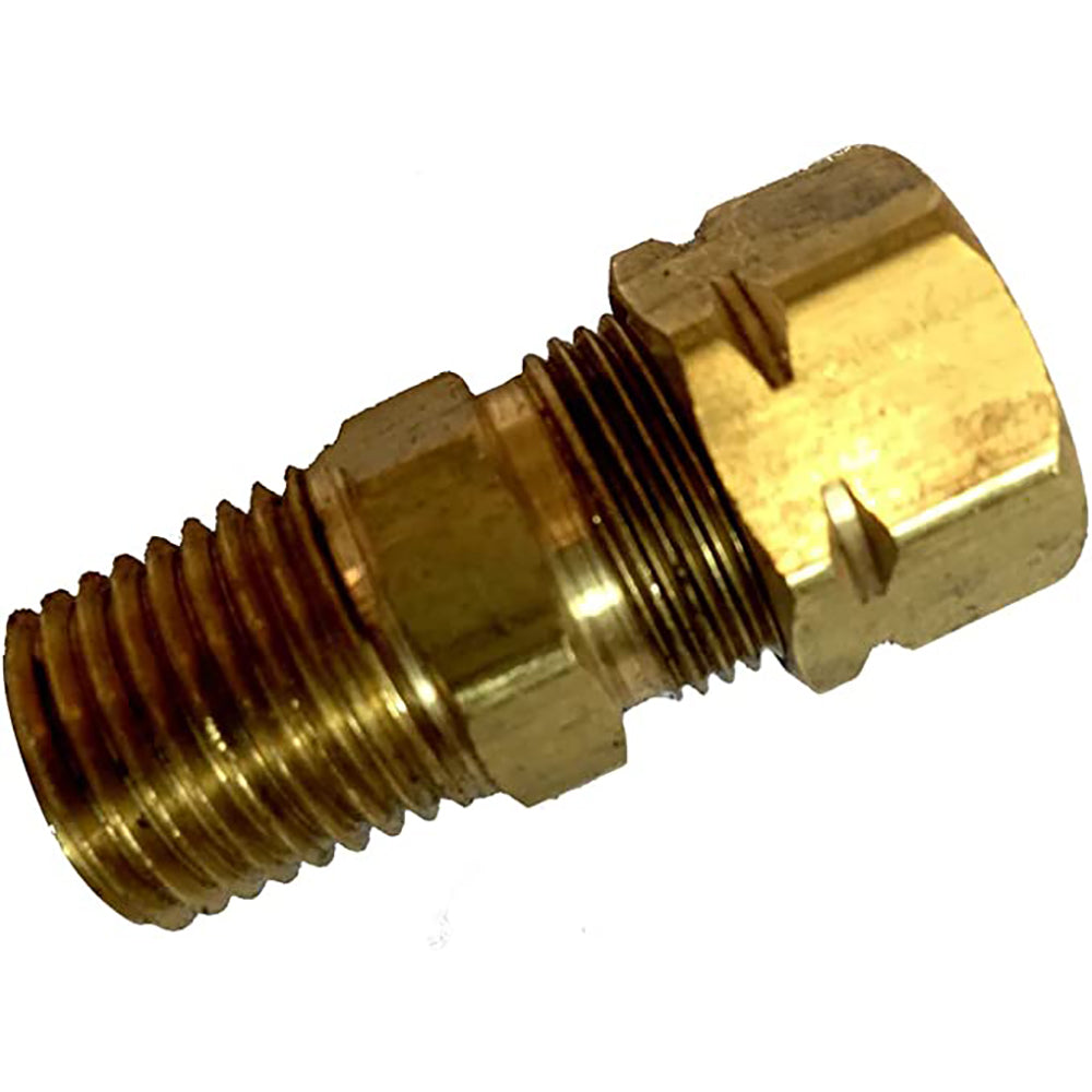 Uflex Straight Helm Fitting 1/4 NPT f/UP Comp Line Autopilot Return Line