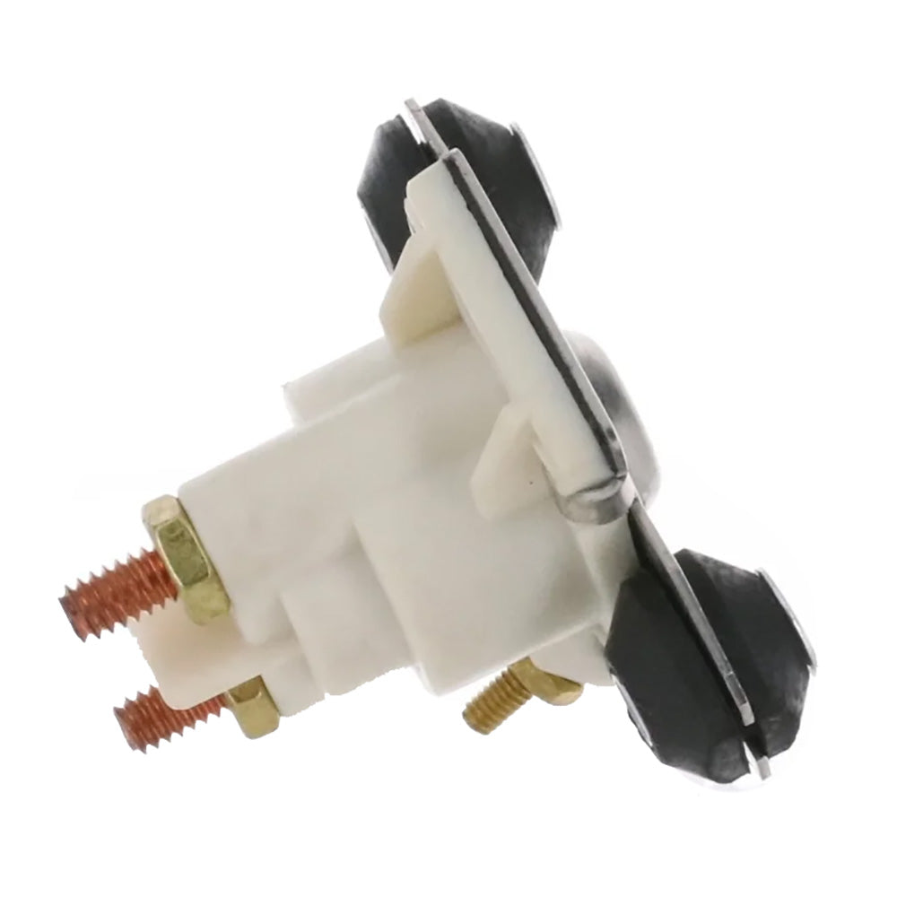 ARCO Marine Outboard Solenoid w/Flat Isolated Base White Housing