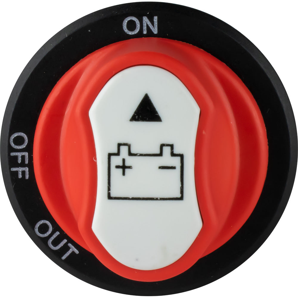Sea-Dog Mini Battery Switch Key w/Removable Knob - 32V 100A