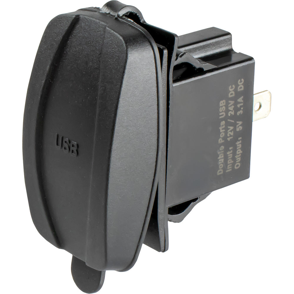 Sea-Dog USB USB-C Rocker Switch Style Power Socket