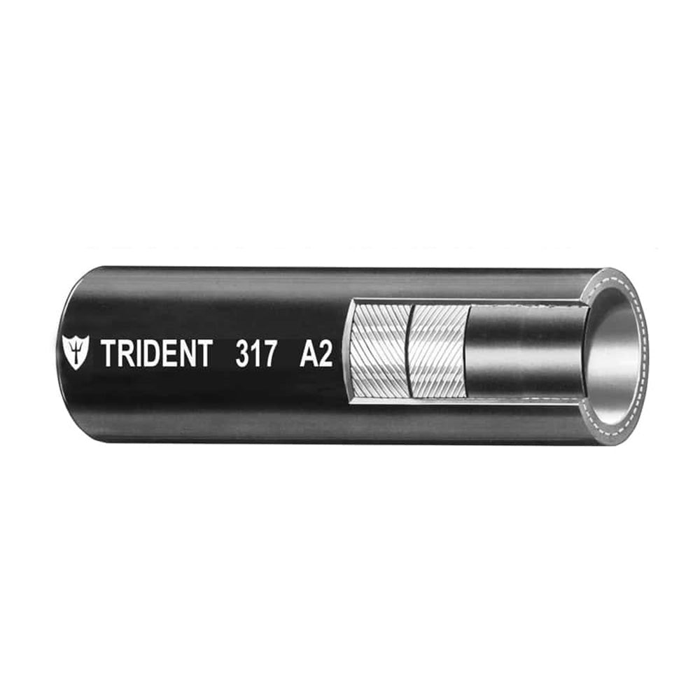 Trident Marine 5/8 A2 Fuel Vent Line Hose - Black - Sold by the Foot