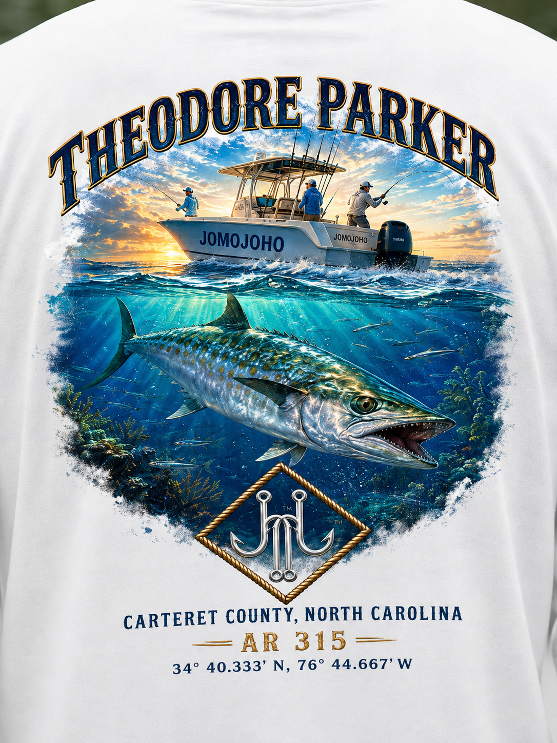 Theodore Parker Spanish Long Sleeve Tee- AR 315