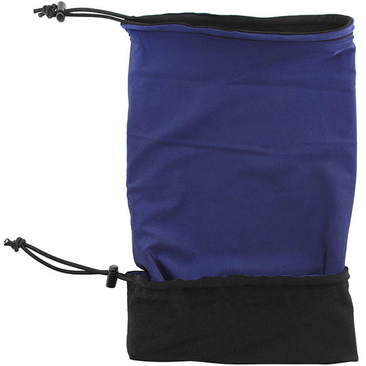 Dock Edge Reversible Fender Cover - Black/Blue - X-Large