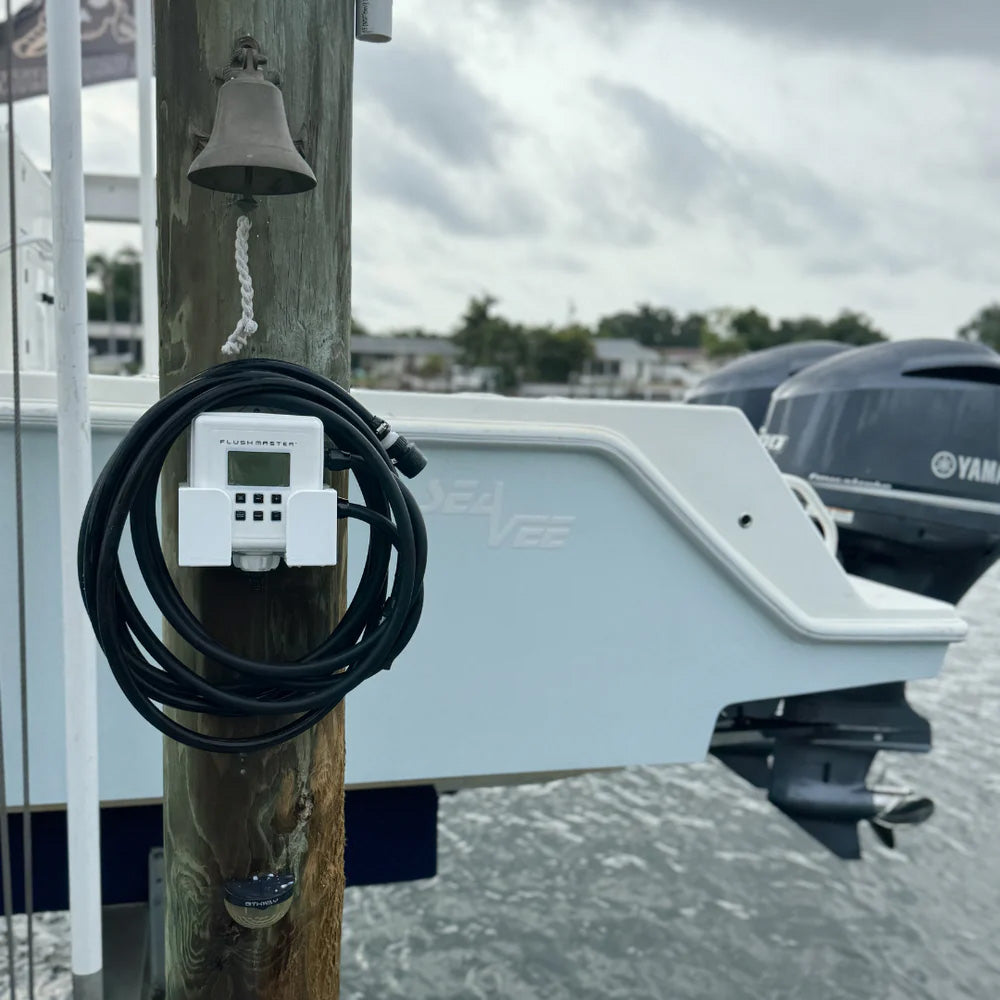 Flushmaster Outboard Flushing System - 4 Outlet w/Four 15' Hose Kits