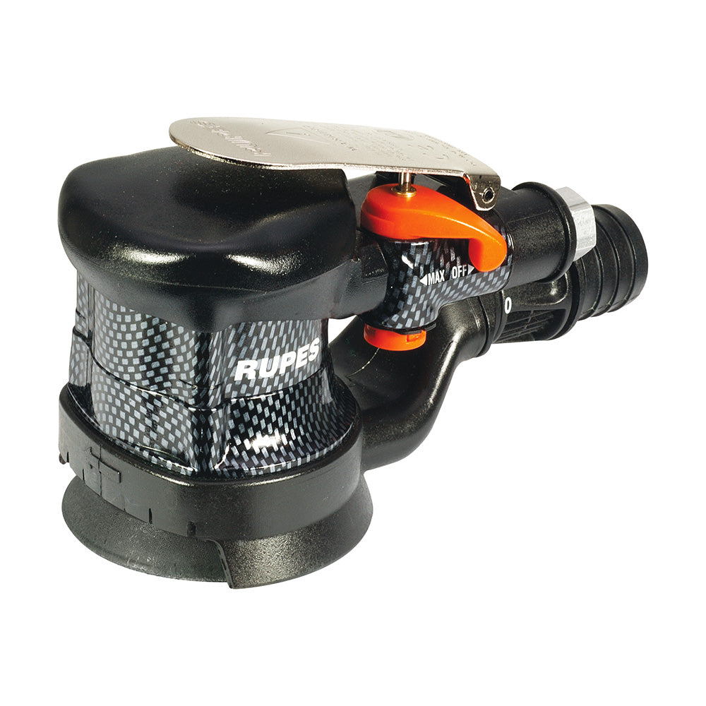 RUPES Pneumatic Random Orbital Palm Sander w/75mm Velcro Pad  Dust Extract (Central Vac)