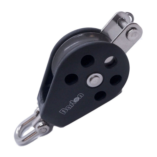 Barton Size 3 45mm Plain Bearing Pulley Block Single Swivel  Becket