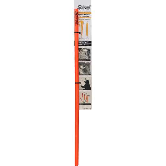 Spiroll Rope Protector Orange f/Lines 1/2"  Greater