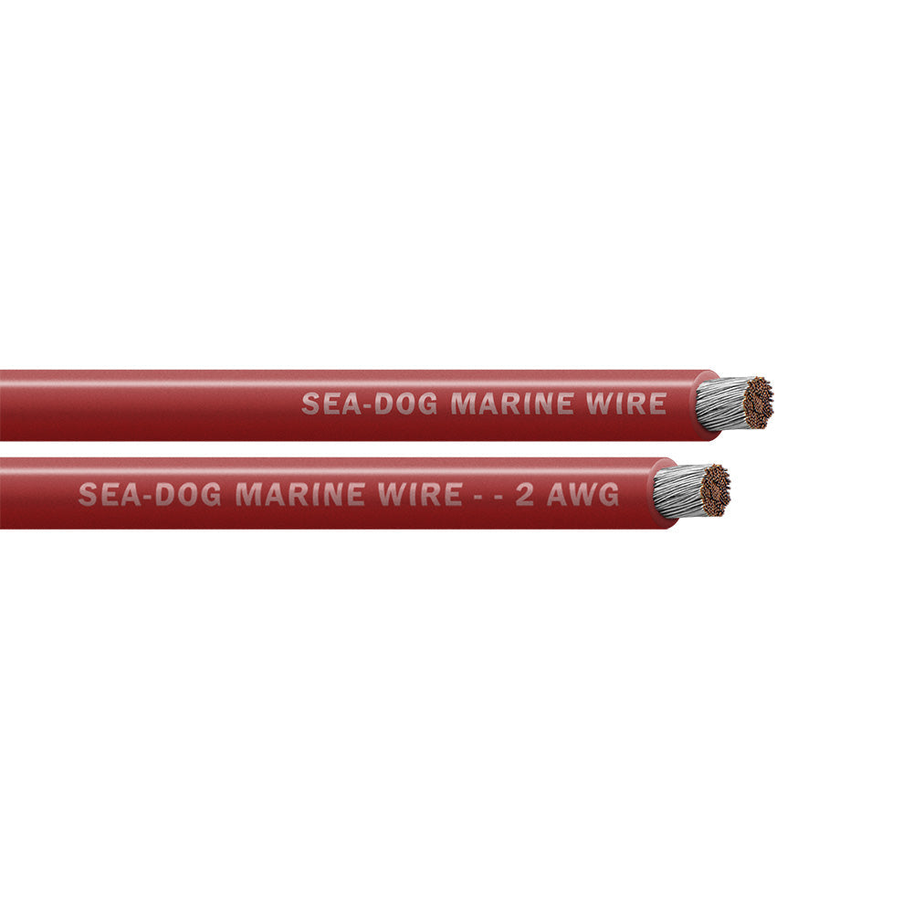 Sea-Dog 2 AWG Red Battery Cable - 400'