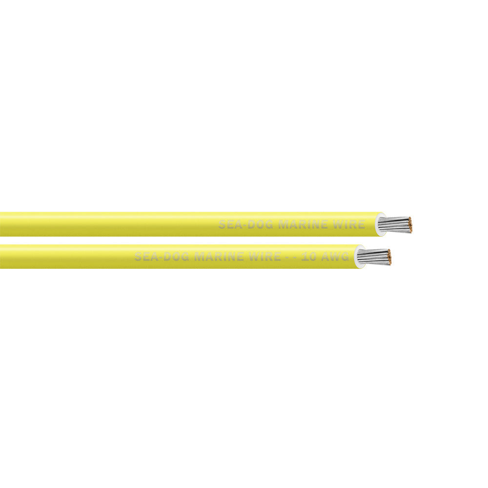 Sea-Dog 10 AWG Yellow Primary Wire - 100'