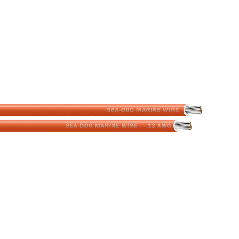 Sea-Dog 12 AWG Orange Primary Wire - 1000'