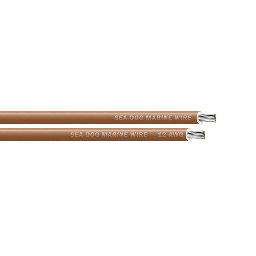 Sea-Dog 12 AWG Tan Primary Wire - 100'