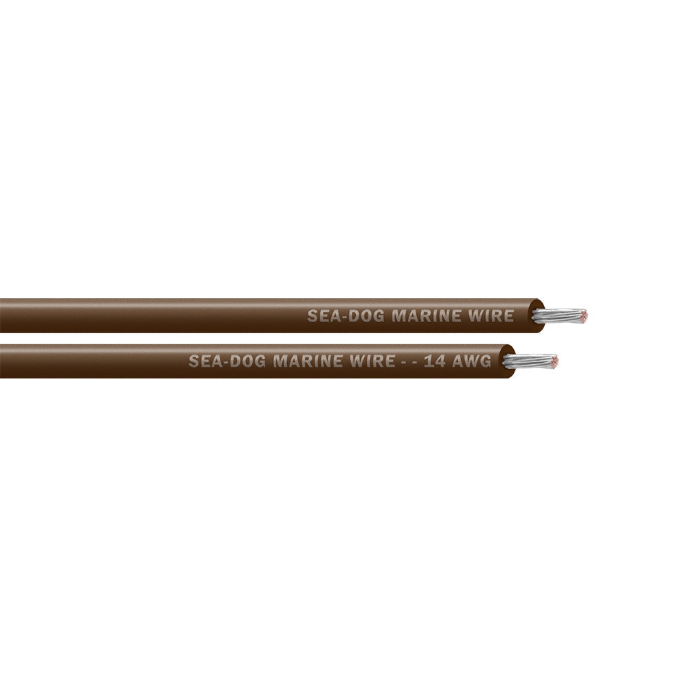 Sea-Dog 14 AWG Brown Primary Wire - 1000'