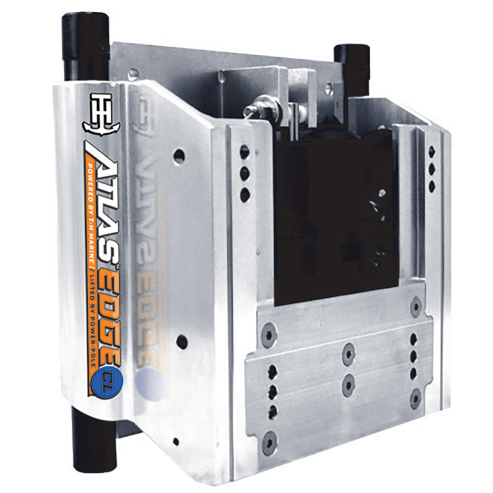 T-H Marine ATLAS EDGE 10" Set Back Hydraulic Jack Plate - Classic - Silver