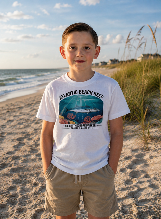 AR 315 AB Reef Kids Tee