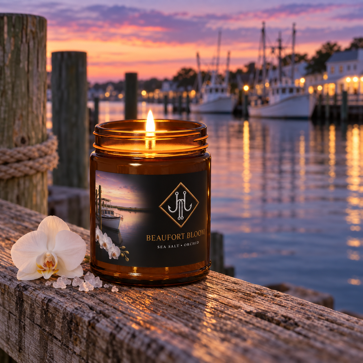 Beaufort Blooms Candle