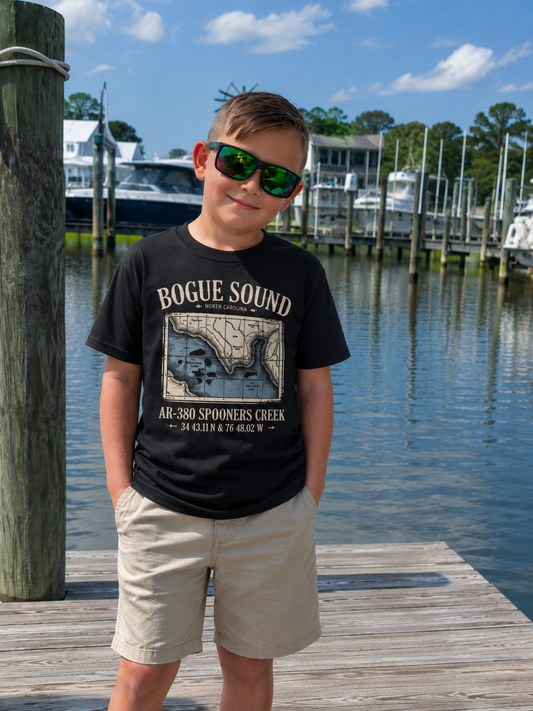 AR 380 Bogue Sound Kids Tee
