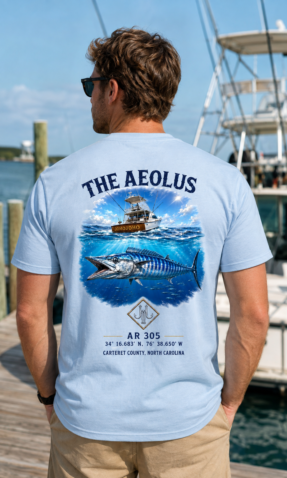 AR 305 Wahoo Tee