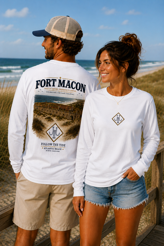 Fort Macon Heritage Long Sleeve Tee