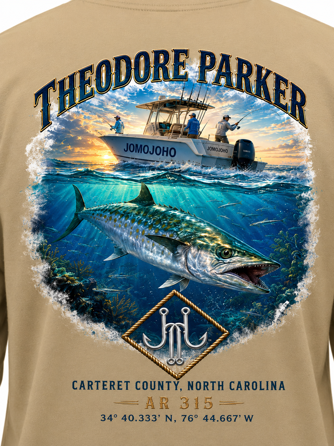 Theodore Parker Spanish Tee- AR 315