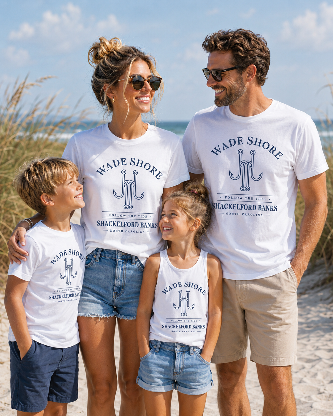 Wade Shore White T Shirt