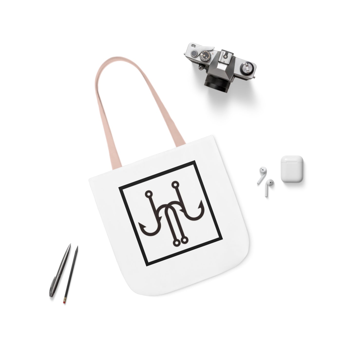 Jomo Joho Canvas Tote Bag, 5-Color Straps