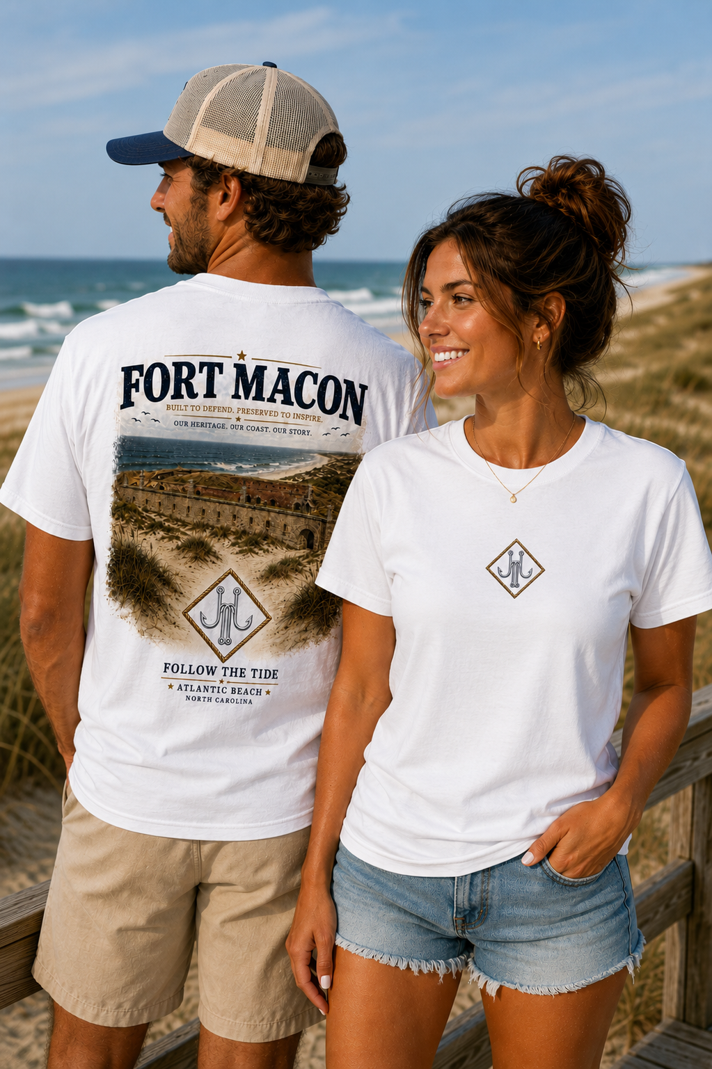 Fort Macon Heritage Tee