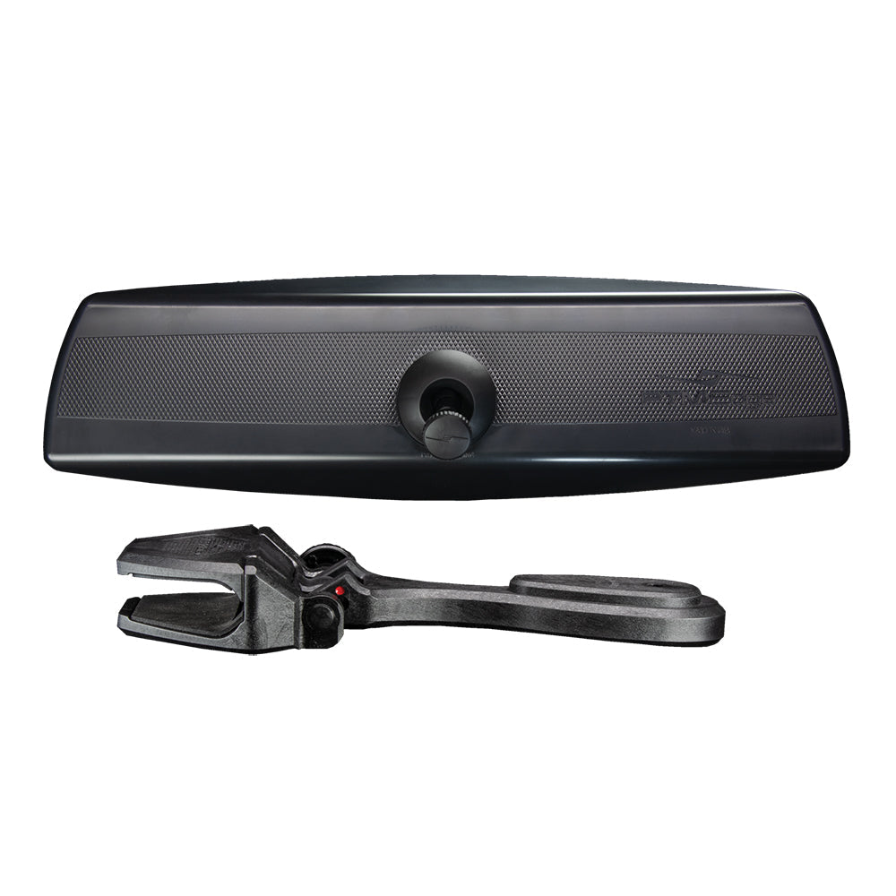 PTM Watersports Mirror/Bracket Kit w/VR-140 PRO Mirror  CFR-200 (Black)