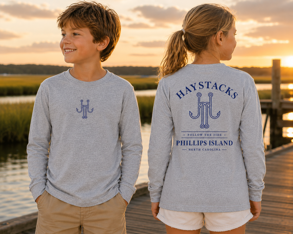 Haystacks Signature Kids Long Sleeve Tee