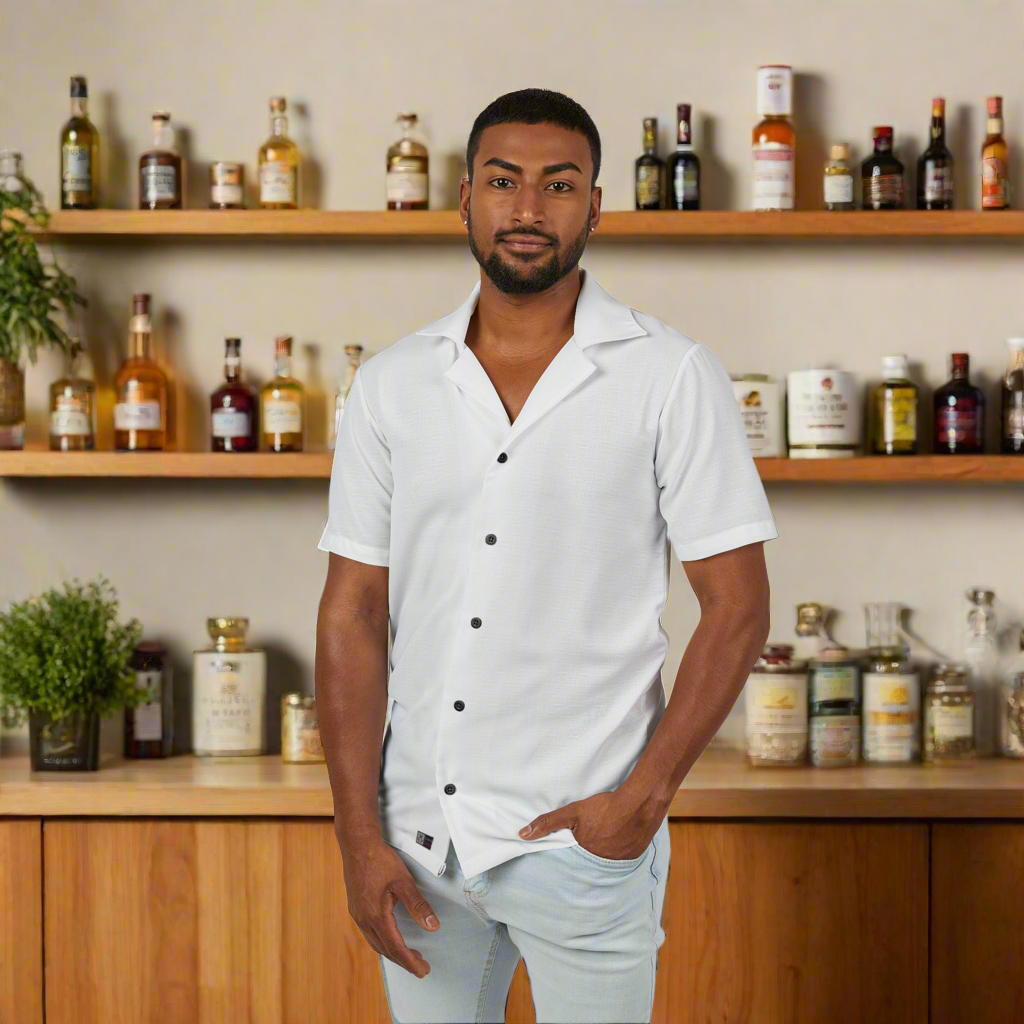 Jomo Joho Captains Table Men’s Button Up