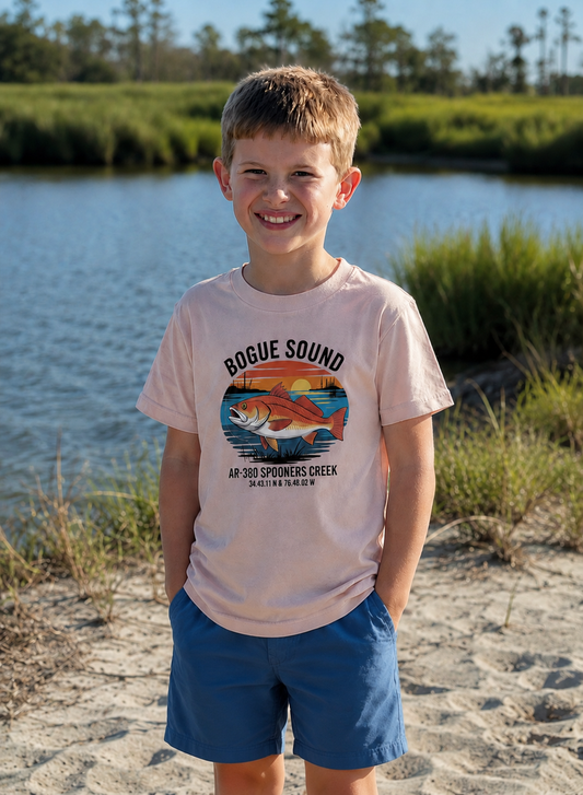 AR 380 Bogue Sound Kids Tee